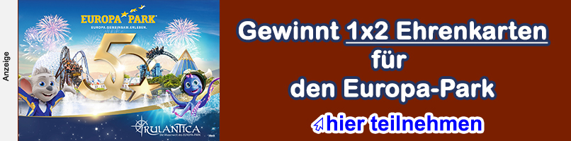 Gewinnspiel 50 Jahre Europa-Park