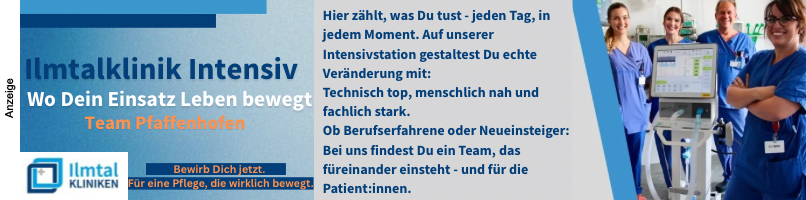 Personalsuche für Intensivstationen der Ilmtalklinken