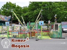 Fotos vom Aufbau des Ingolstädter Pfingstvolksfestes 2025