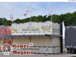 Fotos vom Aufbau des Ingolstädter Pfingstvolksfestes 2025