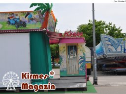 Fotos vom Aufbau des Ingolstädter Pfingstvolksfestes 2025