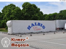 Fotos vom Aufbau des Ingolstädter Pfingstvolksfestes 2025