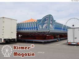 Fotos vom Aufbau des Ingolstädter Pfingstvolksfestes 2025