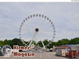 Fotos vom Aufbau des Ingolstädter Pfingstvolksfestes 2025