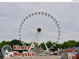 Fotos vom Aufbau des Ingolstädter Pfingstvolksfestes 2025