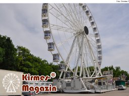 Fotos vom Aufbau des Ingolstädter Pfingstvolksfestes 2025