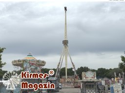 Weitere Fotos vom Aufbau des Ingolstädter Pfingstvolksfestes 2025