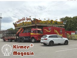 Weitere Fotos vom Aufbau des Ingolstädter Pfingstvolksfestes 2025