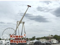 Weitere Fotos vom Aufbau des Ingolstädter Pfingstvolksfestes 2025